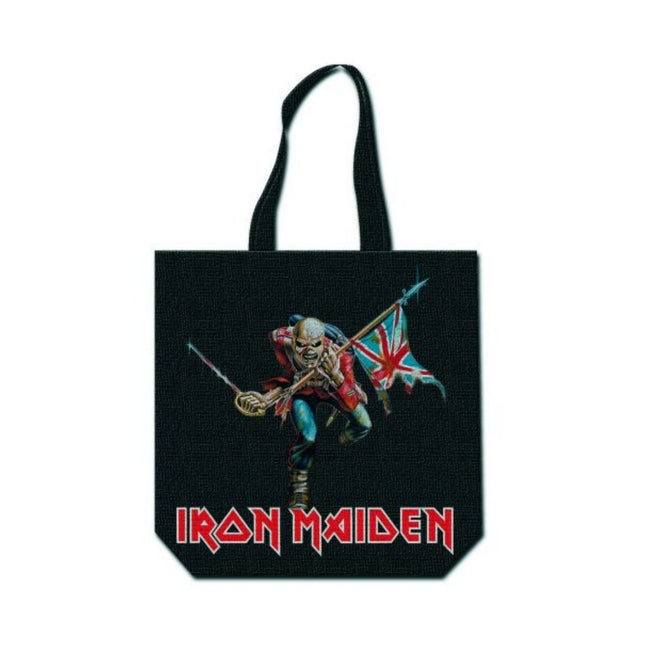 Iron Maiden Cotton Tote Bag Trooper Back Print