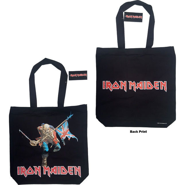 Iron Maiden Cotton Tote Bag Trooper Back Print