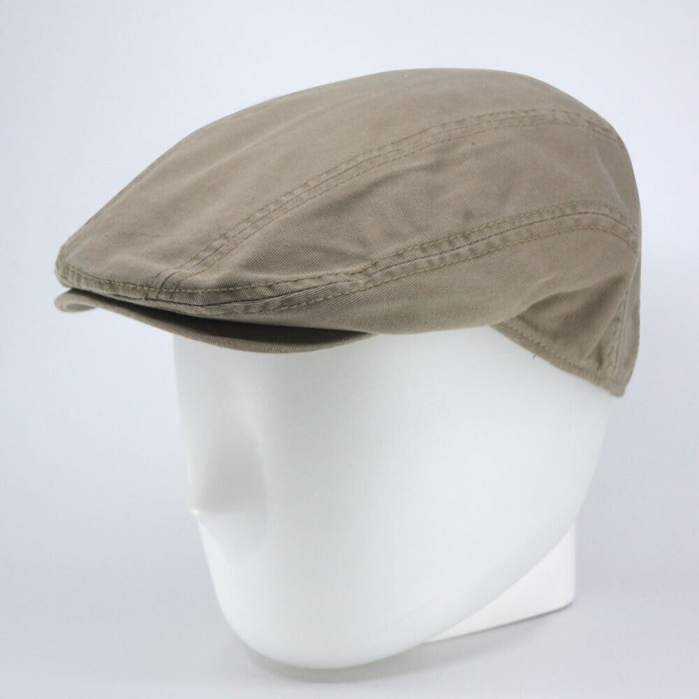 Dickies Cotton Ivy Hat Newsboy Cap Khaki Large X Large Ooh La La Factory