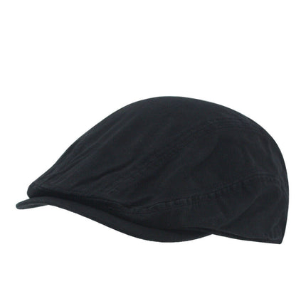 Dickies Cotton Ivy Hat Black Newsboy Cap Black Small