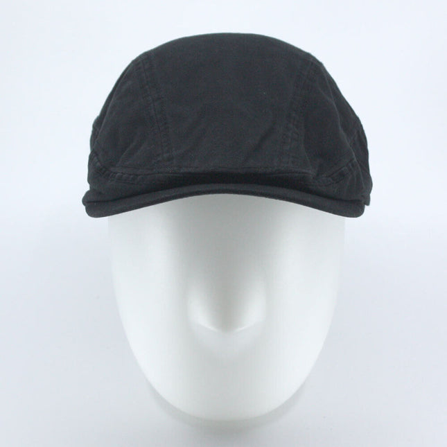 Dickies Cotton Ivy Hat Black Newsboy Cap Black Small