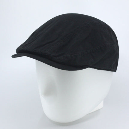 Dickies Cotton Ivy Hat Black Newsboy Cap Black Small