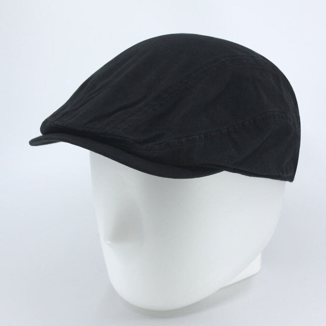 Dickies Cotton Ivy Hat Black Newsboy Cap Black Small