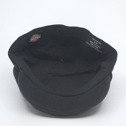 Dickies Cotton Ivy Hat Black Newsboy Cap Black Small