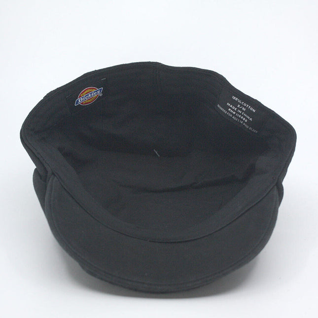 Dickies Cotton Ivy Hat Black Newsboy Cap Black Small
