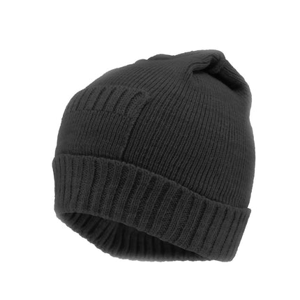 Trendy Warm Wool Blend Knitted Pocket Cuff Beanie