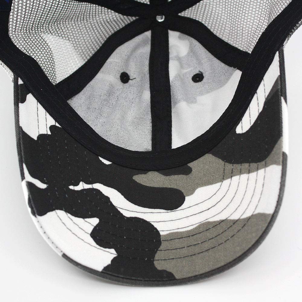 Washed Camouflage Low Adjustable Baseball Ca Ooh La La Factory