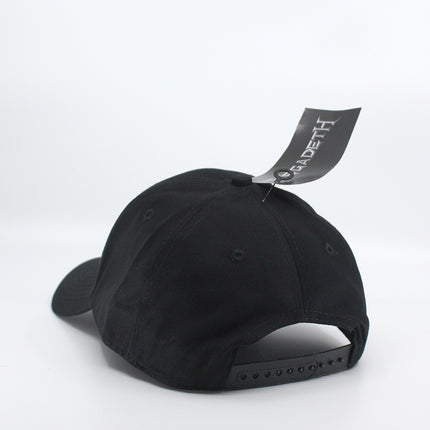 Megadeth Unisex Cotton Adjustable Baseball Cap Hazard Logo Black