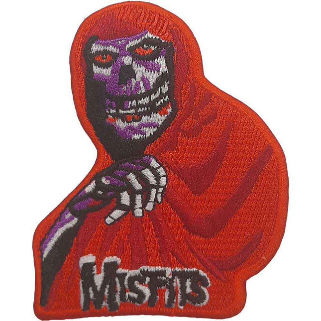 Misfits Red Cape Fiend Woven Sew On Fixture Patch