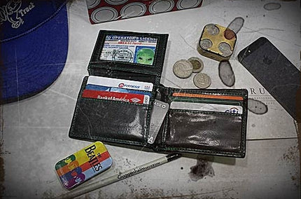 Green Lantern Slanted Logo BiFold Wallet