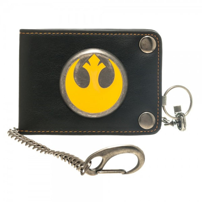 Star Wars Metal Rebel Bi-fold Snap Chain Wallet