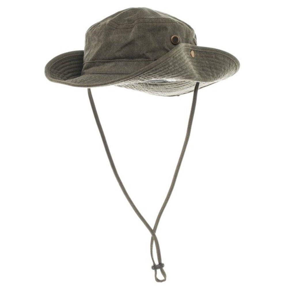 Dickies Heavy Wash Outback Snap Up Brim Sun Protection Boonie Hat - Ooh La  La Factory