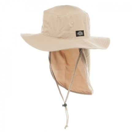 Dickies Performance System Paddler w/Neck Drape Sun Protection Boonie Hat Khaki