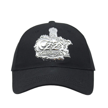 Ozzy Osbourne Crest Unisex Cotton Adjustable Baseball Cap Black