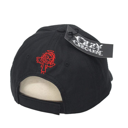 Ozzy Osbourne Crest Unisex Cotton Adjustable Baseball Cap Black