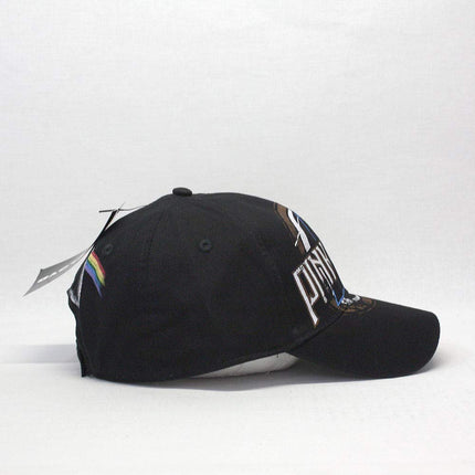 Pink Floyd Dark Side of the Moon Album Distressed Unisex Cotton Adjustable Baseball Cap Black