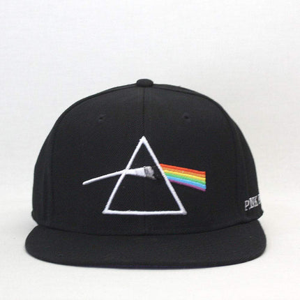 Pink Floyd Dark Side of the Moon Unisex Cotton Adjustable Snapback Baseball Cap Black