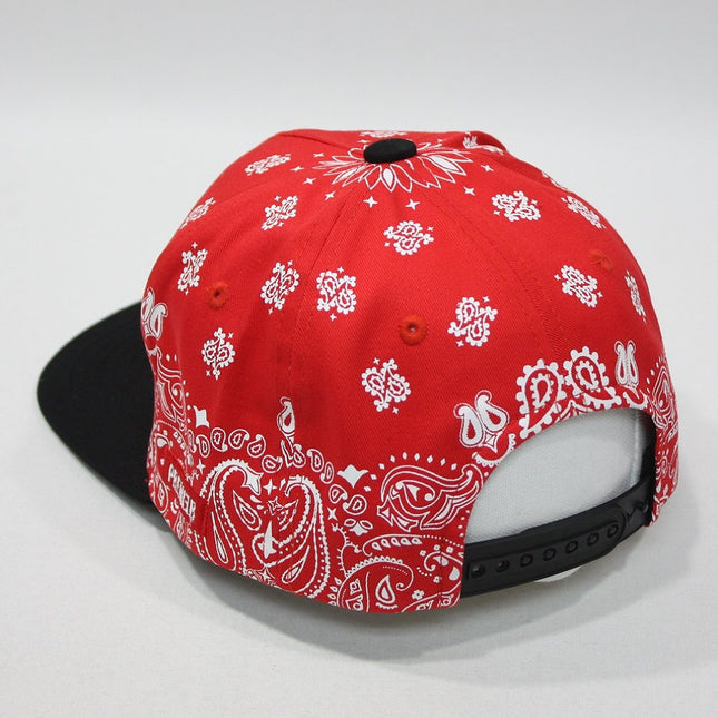 Premier Red Scarf Adjustable Snapback Baseball Cap Hat