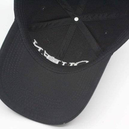 Queen Logo Unisex Cotton Adjustable Baseball Cap Black