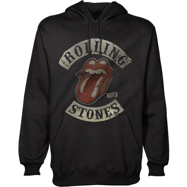 The Rolling Stones 1978 Tour Unisex Cotton Long Sleeves Pullover Hoodie