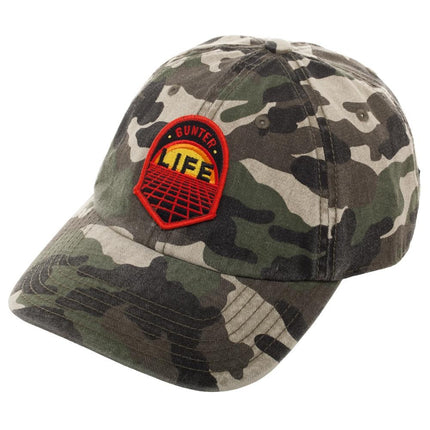 Ready Player Gunter Life Unisex Cotton Adjustable Baseball Cap Camo