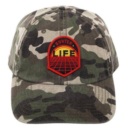 Ready Player Gunter Life Unisex Cotton Adjustable Baseball Cap Camo