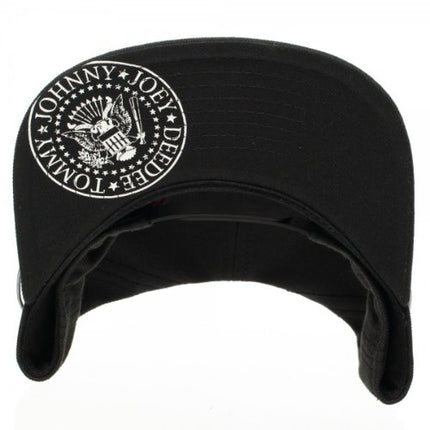 Ramones Hey HO Let's Go! Adjustable Snapback Baseball Cap Black