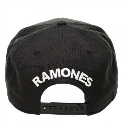 Ramones Hey HO Let's Go! Adjustable Snapback Baseball Cap Black