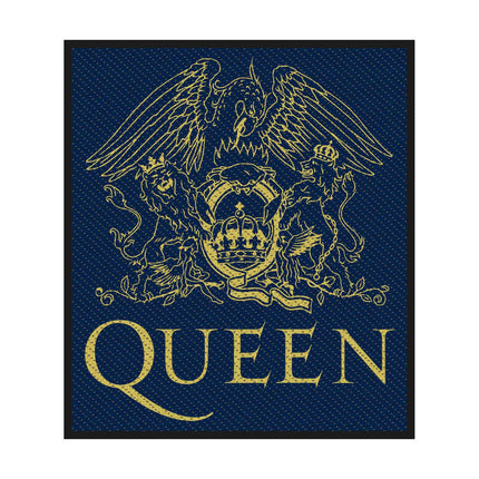Queen Embroidered Woven Sew On Standard Patch - Crest