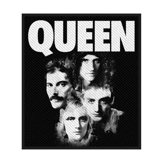 Queen Embroidered Woven Sew On Standard Patch - Faces