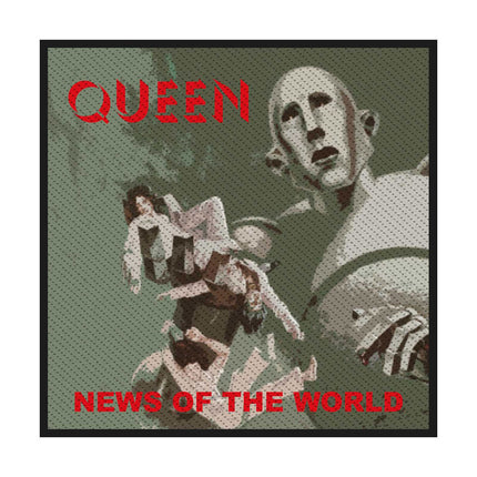 Queen Embroidered Woven Sew On Standard Patch - News of the World