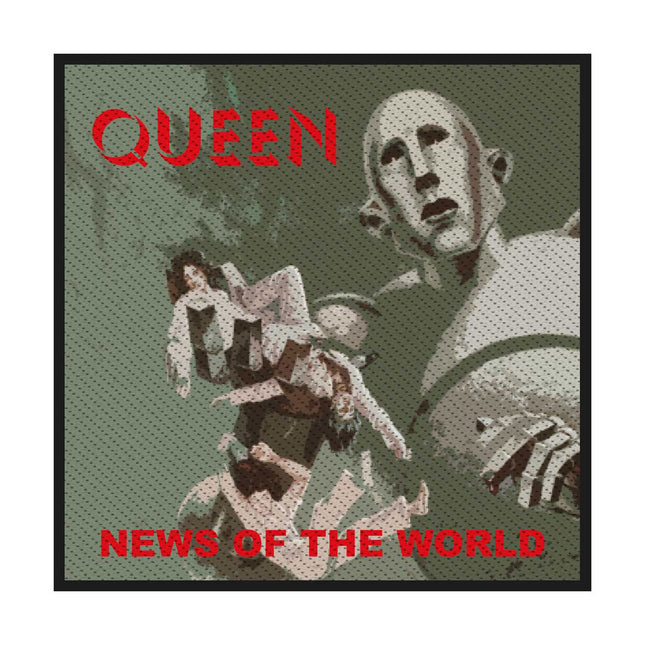 Queen Embroidered Woven Sew On Standard Patch - News of the World