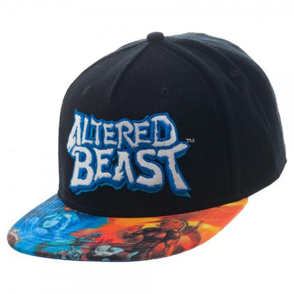 Sega Genesis Altered Beast Streets of Rage Sublimated Flat Bill Adjustable Snapback Baseball Cap