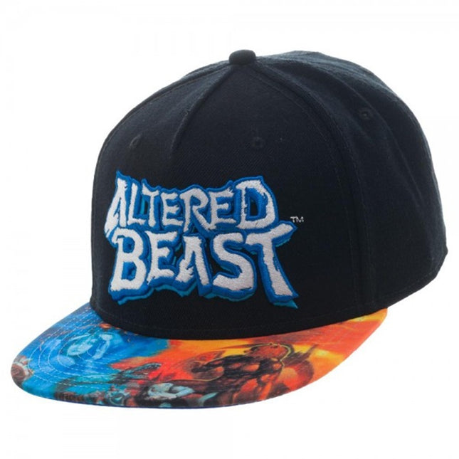 Sega Genesis Altered Beast Streets of Rage Sublimated Flat Bill Adjustable Snapback Baseball Cap