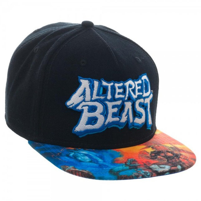 Sega Genesis Altered Beast Streets of Rage Sublimated Flat Bill Adjustable Snapback Baseball Cap