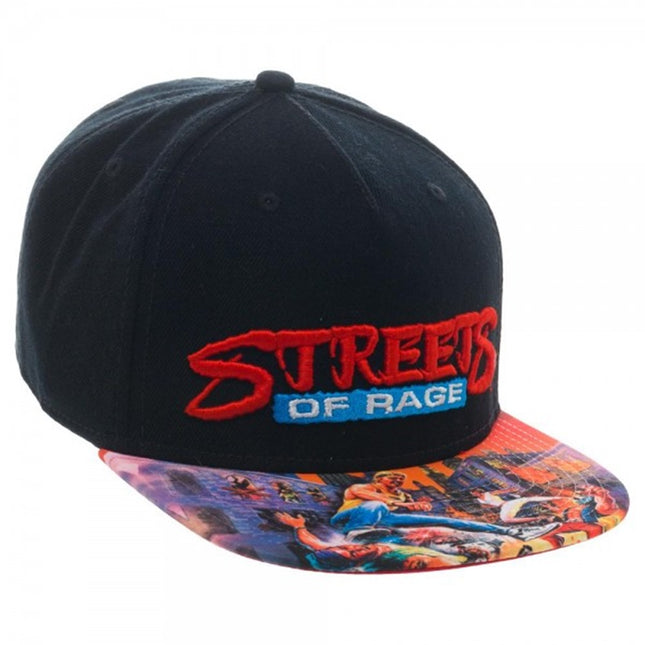Sega Genesis Streets of Rage Sublimated Adjustable Snapback Baseball Cap