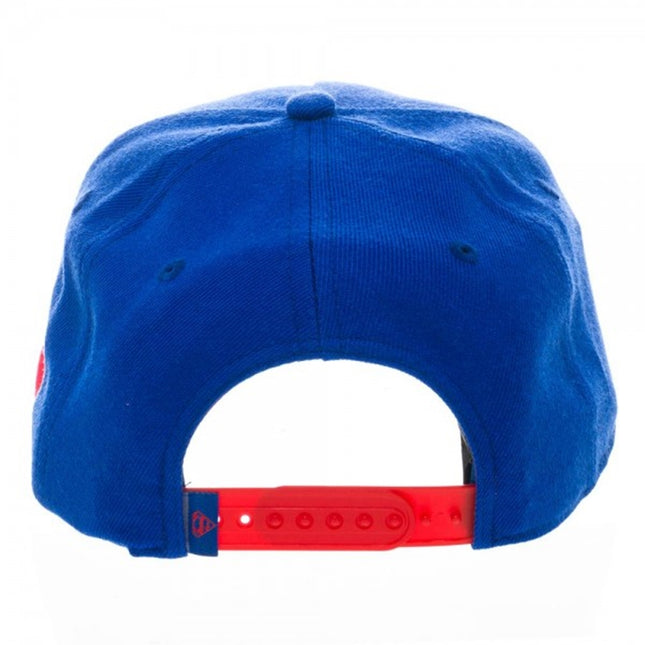 Superman Suit Up Inspired Baseball Cap Superman Fiber Optic