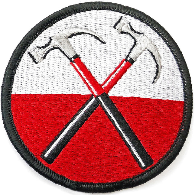 Pink Floyd The Wall Hammers Circle Embroidered Iron Sew On Standard Patch