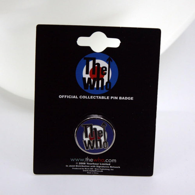 The Who Enamel Metal Mini Lapel Pin Badge Target