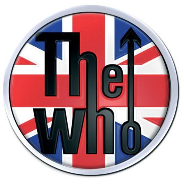 The Who Enamel Metal Mini Lapel Pin Badge Union Jack