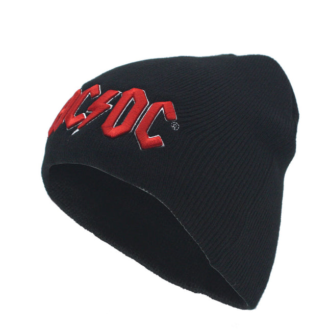 AC/DC Red 3D Logo Unisex Beanie Hat