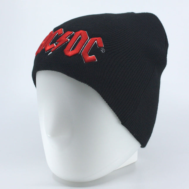 AC/DC Red 3D Logo Unisex Beanie Hat