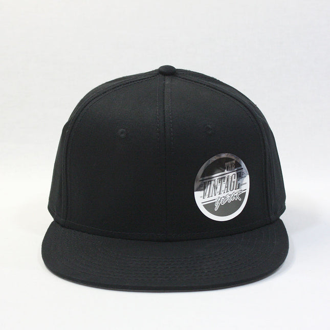 Premium Plain Cotton Twill Adjustable Flat Bill Snapback Hats Baseball Caps