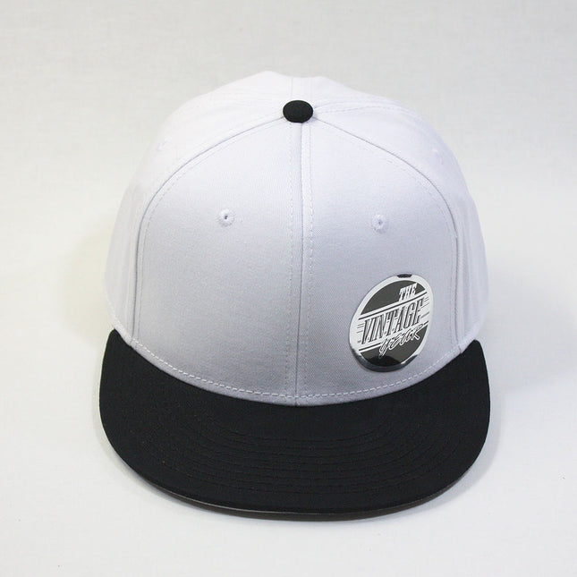 Premium Plain Cotton Twill Adjustable Flat Bill Snapback Hats Baseball Caps