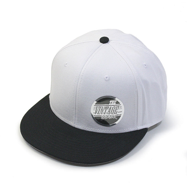 Premium Plain Cotton Twill Adjustable Flat Bill Snapback Hats Baseball Caps