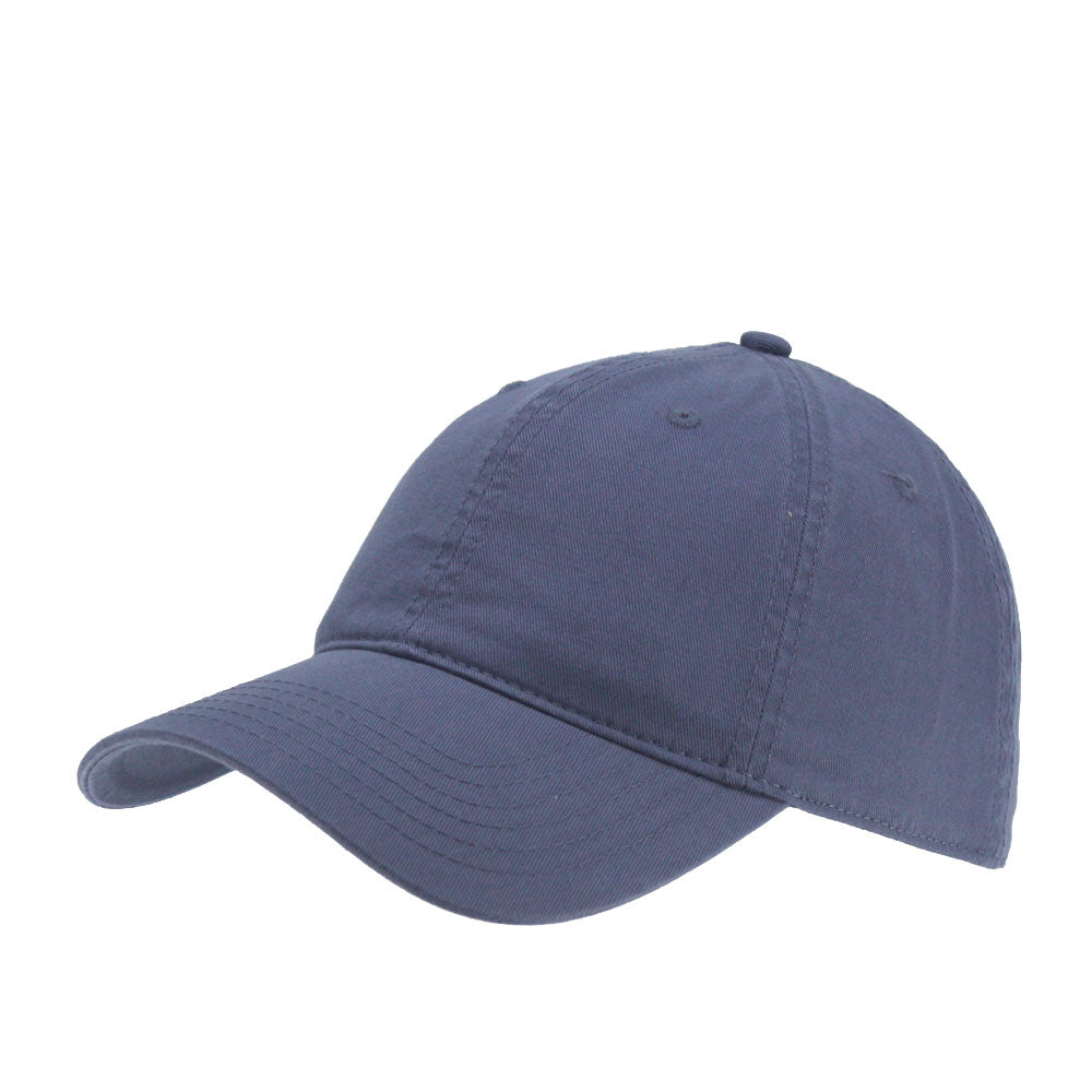 Snap Button Dad Cap Classic Bold Solid Cotton Adjustable Quick & Easy Snap-Button Strap Da ...