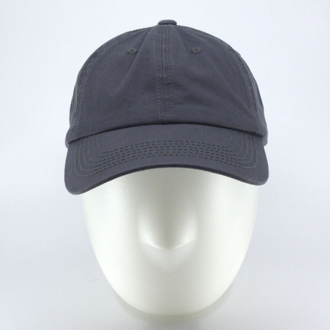 Garment Washed Cotton Twill Dad Hat - Low Profile Unstructured Baseball Cap