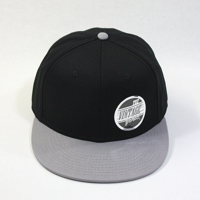 Premium Plain Cotton Twill Adjustable Flat Bill Snapback Hats Baseball Caps