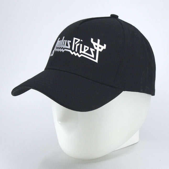 Judas Priest Unisex Adjustable Baseball Cap Sonic Silver Logo (Black)