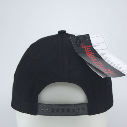 Judas Priest Unisex Adjustable Baseball Cap – Sonic Silver Logo (Black)
